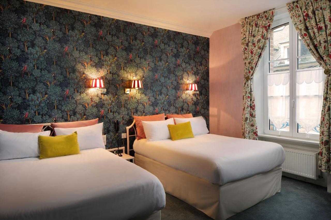 Logis Hotel Les Fuchsias Saint-Vaast-la-Hougue Exterior foto