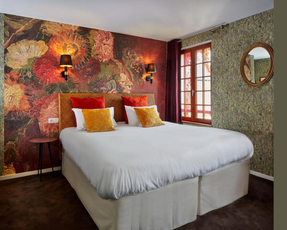 Logis Hotel Les Fuchsias Saint-Vaast-la-Hougue Exterior foto